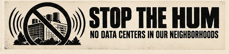 Stop the Hum campaign lockup